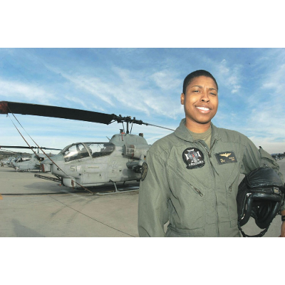Vernice Armour, Captain, U.S. Marine Corps - Foundation for Women Warriors icon