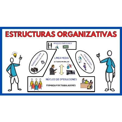 ESTRUCTURAS ORGANIZATIVAS de una EMPRESA ➕ Ejemplos  | Economía de la empresa 147# icon
