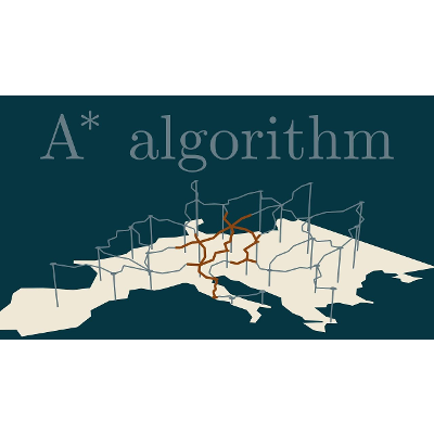 The hidden beauty of the A* algorithm icon