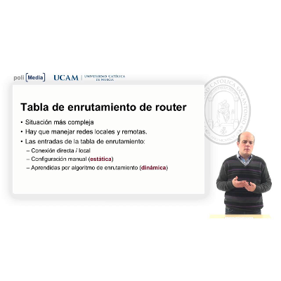 Redes de Computadores - Tablas de Enrutamiento - Fernando Pereñíguez icon