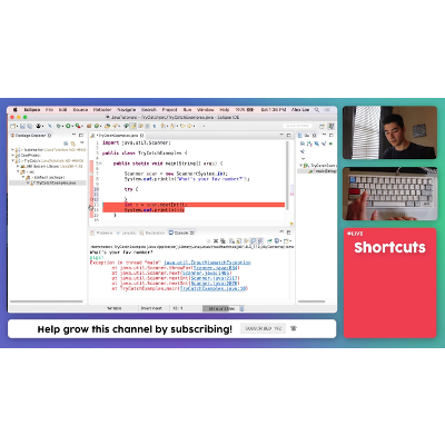 Try Catch Java Tutorial icon