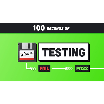 Software Testing Explained in 100 Seconds icon