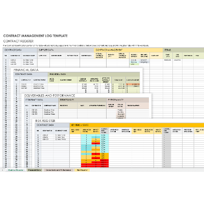 Contract Management Template (Agreement Download) icon
