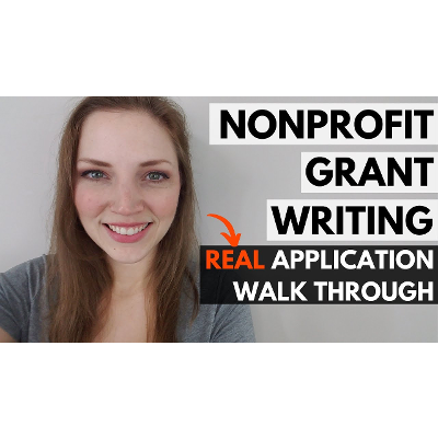 Grant Writing for Nonprofits: REAL Application Walk-Through (Dreyfus Foundation) icon