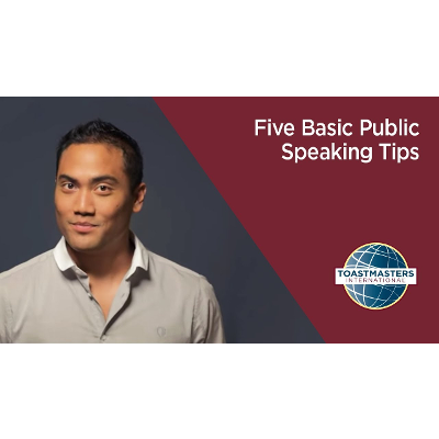 Five Basic Public Speaking Tips icon