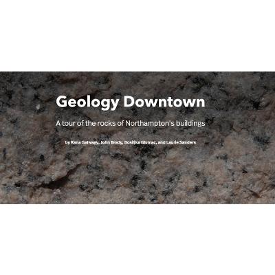 Geology Downtown:  A Tour of the Rocks of Northampton's Buildings icon