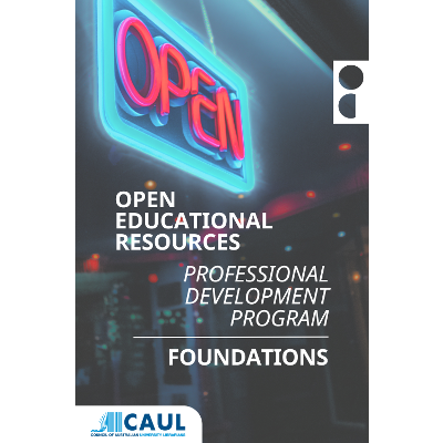 CAUL Open Educational Resources Professional Development Program: Foundations icon