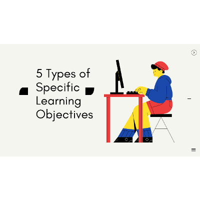 Importance of specific learning objectives in education. icon