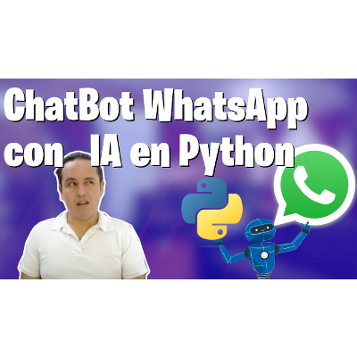 Crear un ChatBot de Whatsapp con IA, Python icon