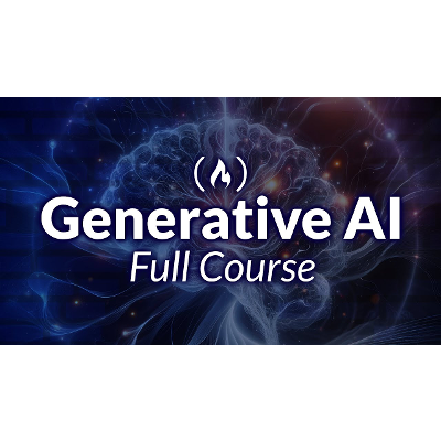 Generative AI Full Course – Gemini Pro, OpenAI, Llama, Langchain, Pinecone, Vector Databases &amp; More icon