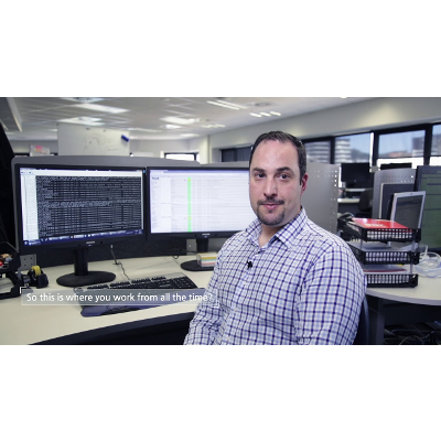 IT Support Technician - A day in the life icon