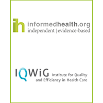 Deep vein thrombosis (DVT): Research summaries – Leg in a cast: When does it make sense to use injections for blood clot prevention? - InformedHealth.org - NCBI Bookshelf icon