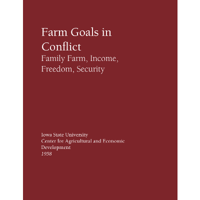 Farm Goals in Conflict