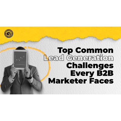 Top Lead Generation Challenges Every B2B Marketer Faces  icon