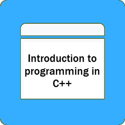 Introduction to Programming using C++ icon