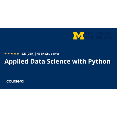 Applied Data Science with Python icon
