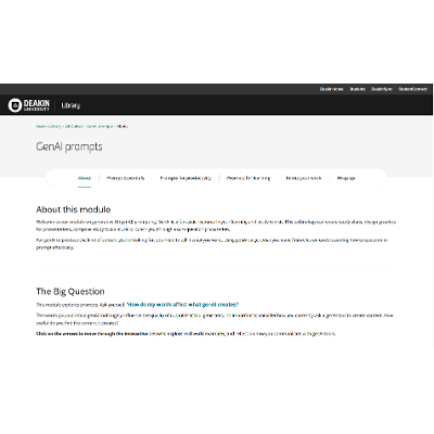 GenAI prompts module