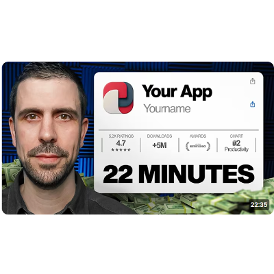 The EASIEST Way To Build Your Mobile App In 22 Minutes (AI Coding) icon