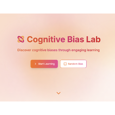 Cognitive Bias Lab | Learn to Make Better Decisions icon