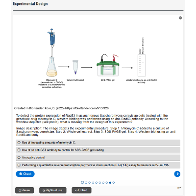 Experimental Design / Conception expérimentale icon