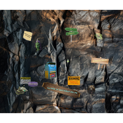 Off The Wall – free illustrated fantasy book, writing, music & poetry icon