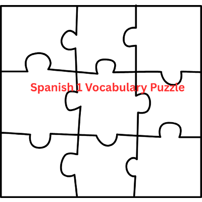 Vocabulary Cube Puzzle