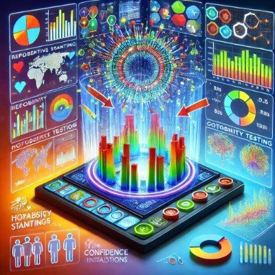 Inferential Statistics - Estimation, Hypothesis Testing, and Decision-Making | Prep4Uni.online icon