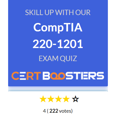 CompTIA A+ Certification Core 1 220-1201 Exam Questions & Answers