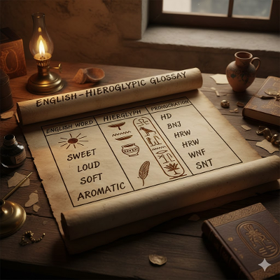 Five Senses: English-Hieroglyphic Glossary icon