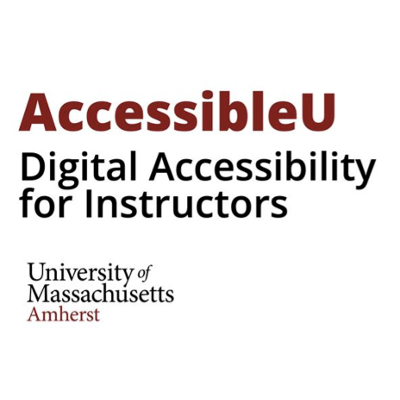 AccessibleU: Digital Accessibility for Instructors icon