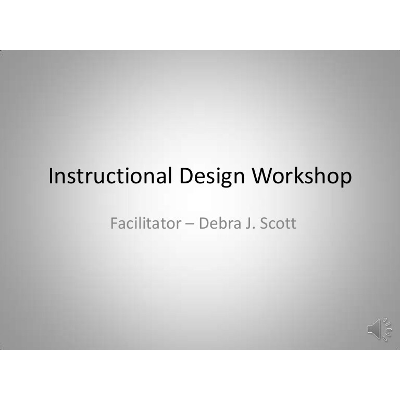Instructional Design Workshop icon