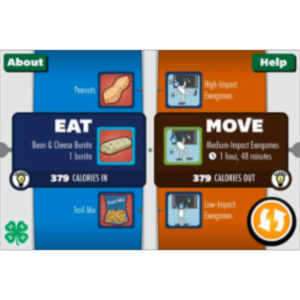 Eat-and-Move-O-Matic App for iOS