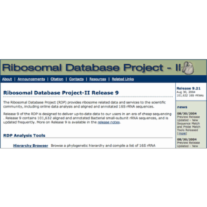 The Ribosomal Database Project icon