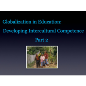 Globalization in Education: Developing Intercultural Competence Part 2 App for iPad icon