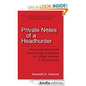 Private Notes of a Headhunter: Proven Job Search and Interviewing Techniques for College Students and Recent Grads icon
