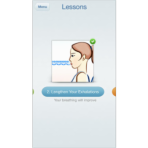 Breathing Lessons App for iOS icon