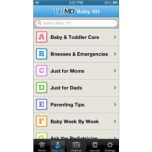 WebMD Baby App for iOS icon