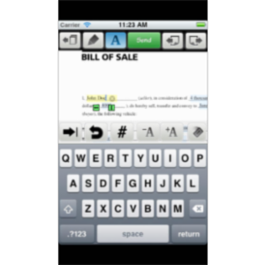 Type on PDF App for iOS icon
