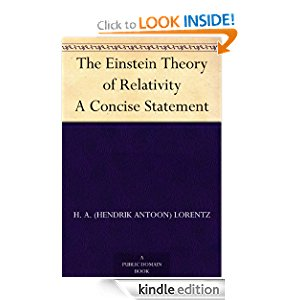 The Einstein Theory of Relativity A Concise Statement icon