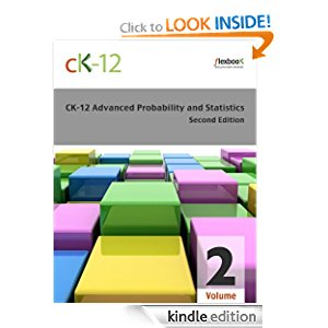 CK-12 Probability and Statistics - Advanced (Second Edition), Volume 2 Of 2 icon