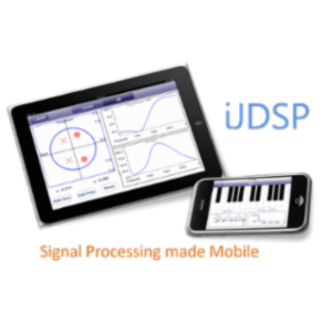 iJDSP: A Mobile Signal Analysis Educational App for iOS Smartphones and Tablets icon