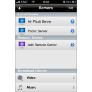 Air Playit App for iPhone