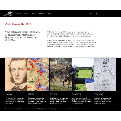 Antietam on the Web icon