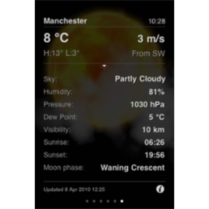 World Weather App for iOS icon