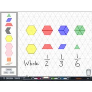 Pattern Blocks App for iPad icon
