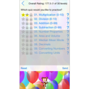 Middle School Math 6th Grade App for iOS icon