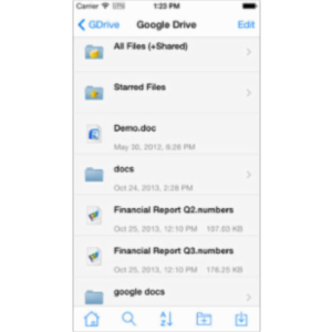 GDrive App for iOS icon