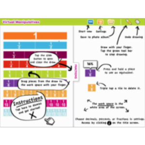 Virtual Manipulatives! App for iPad icon