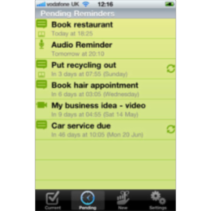 Forgetful App for iOS icon