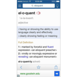Merriam-Webster Dictionary App for iOS icon